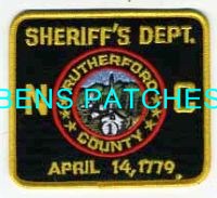 NORTH CAROLINA,A,RUTHERFORD COUNTY SHERIFF 2B_wm